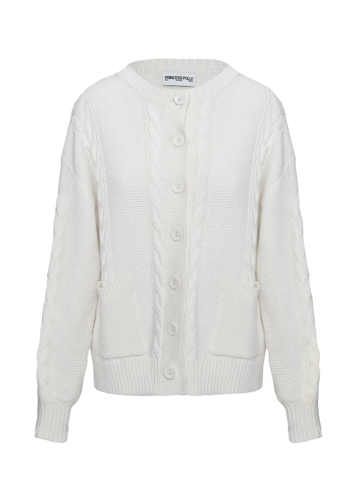 Aldgate Knit Cardigan Ivory