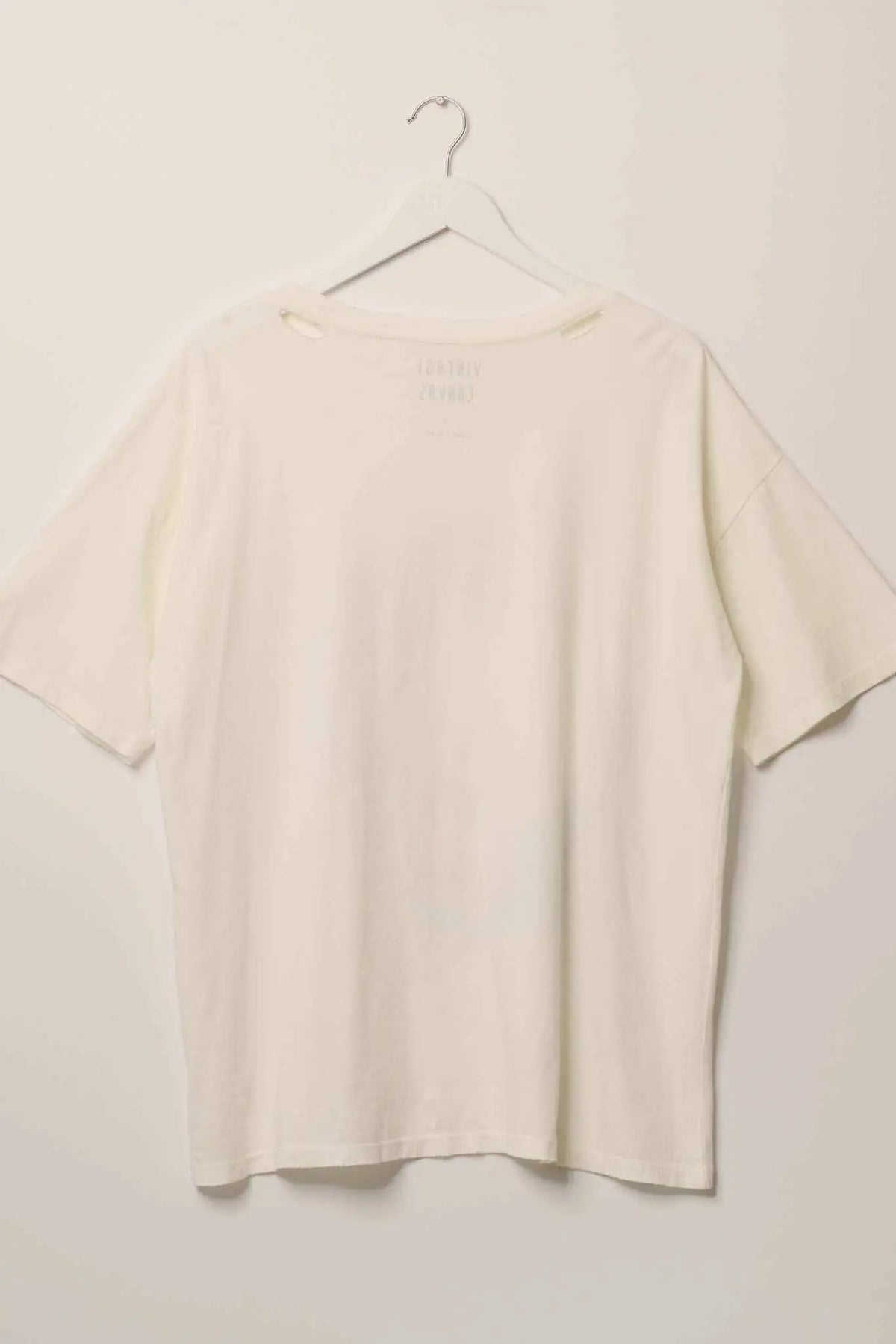 Playing Koi Oversized Distressed Grpahic Tee