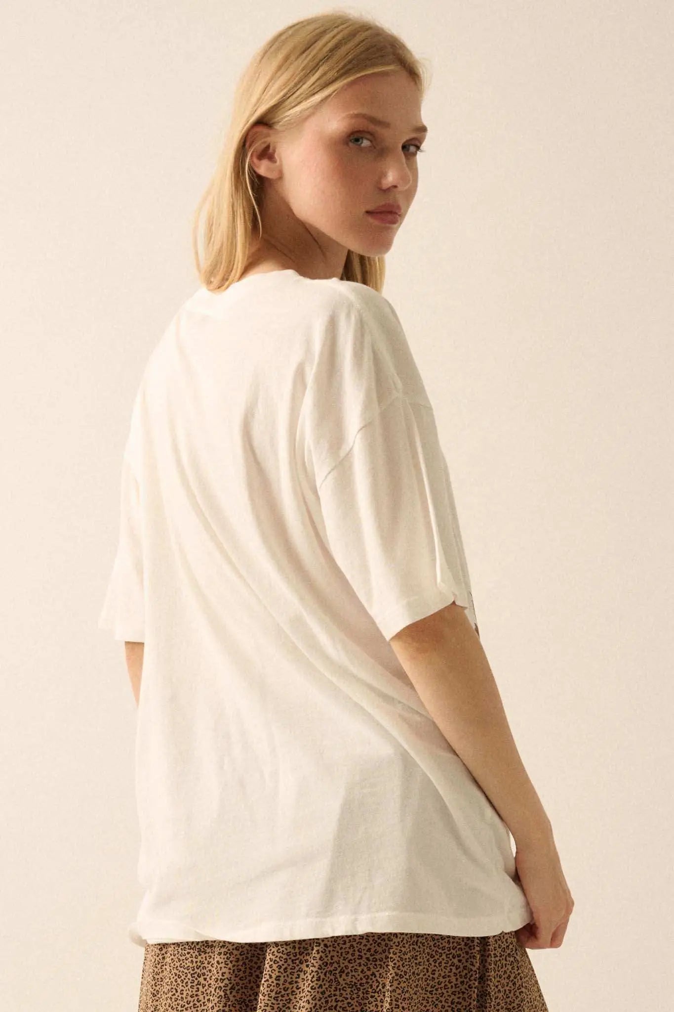Intense Tiger Oversize Graphic Tee