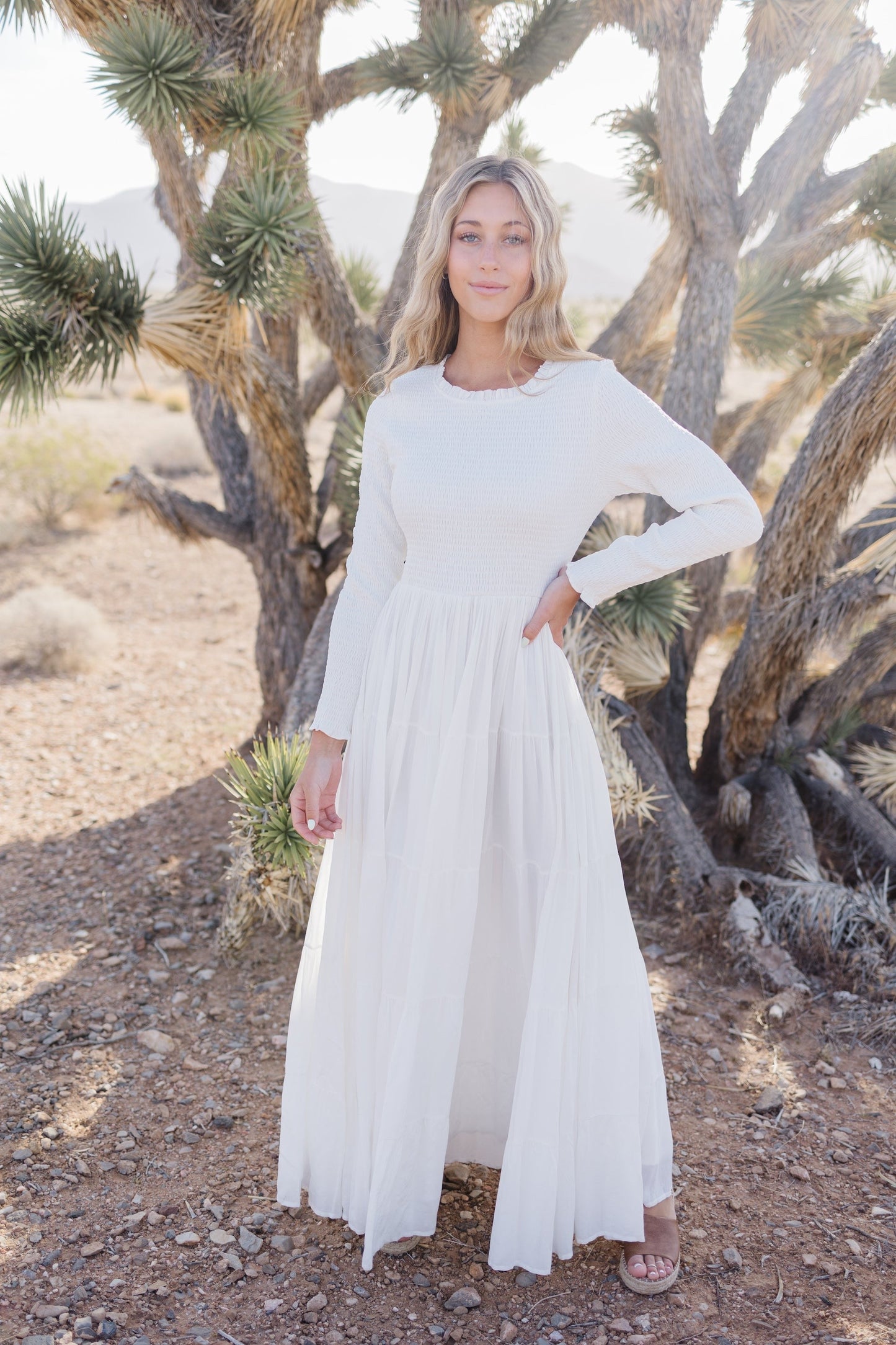 Lizzy White Dress