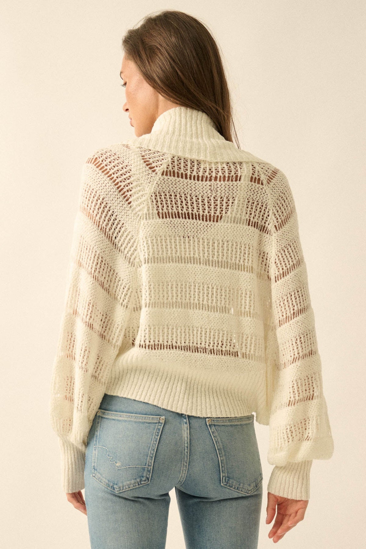 Better Together Crochet-Knit Cardigan and Tank Set
