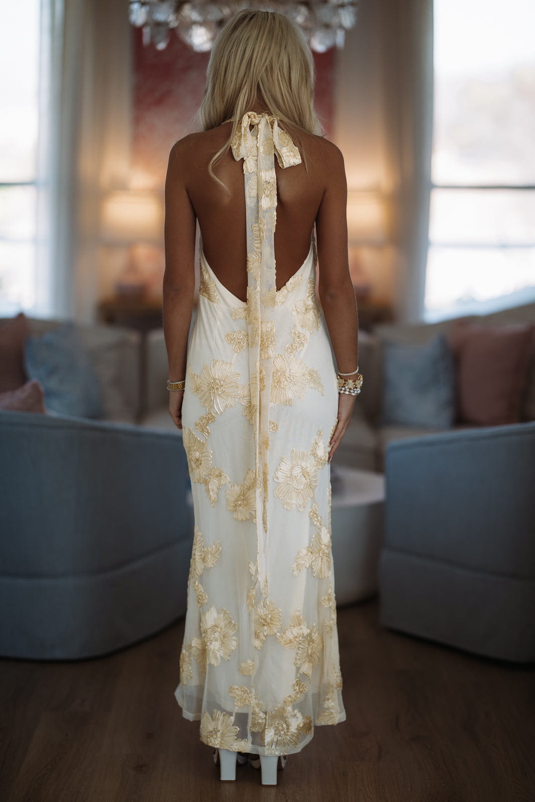 Even It Up Maxi Dress - Yellow