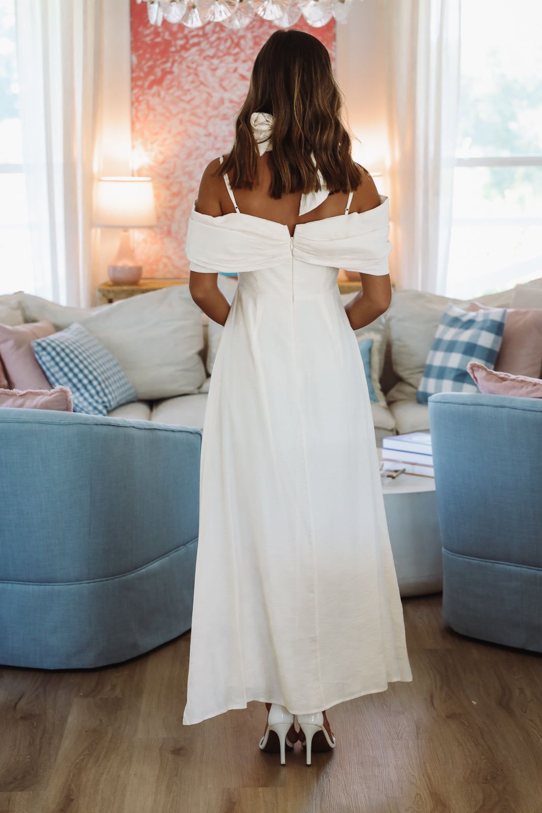 Starlet Maxi Dress - Cream