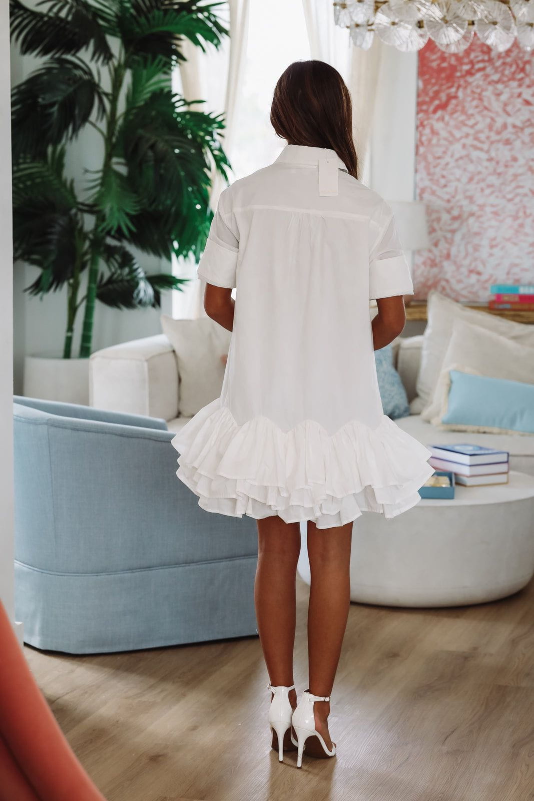 This Vibe Mini Dress - White