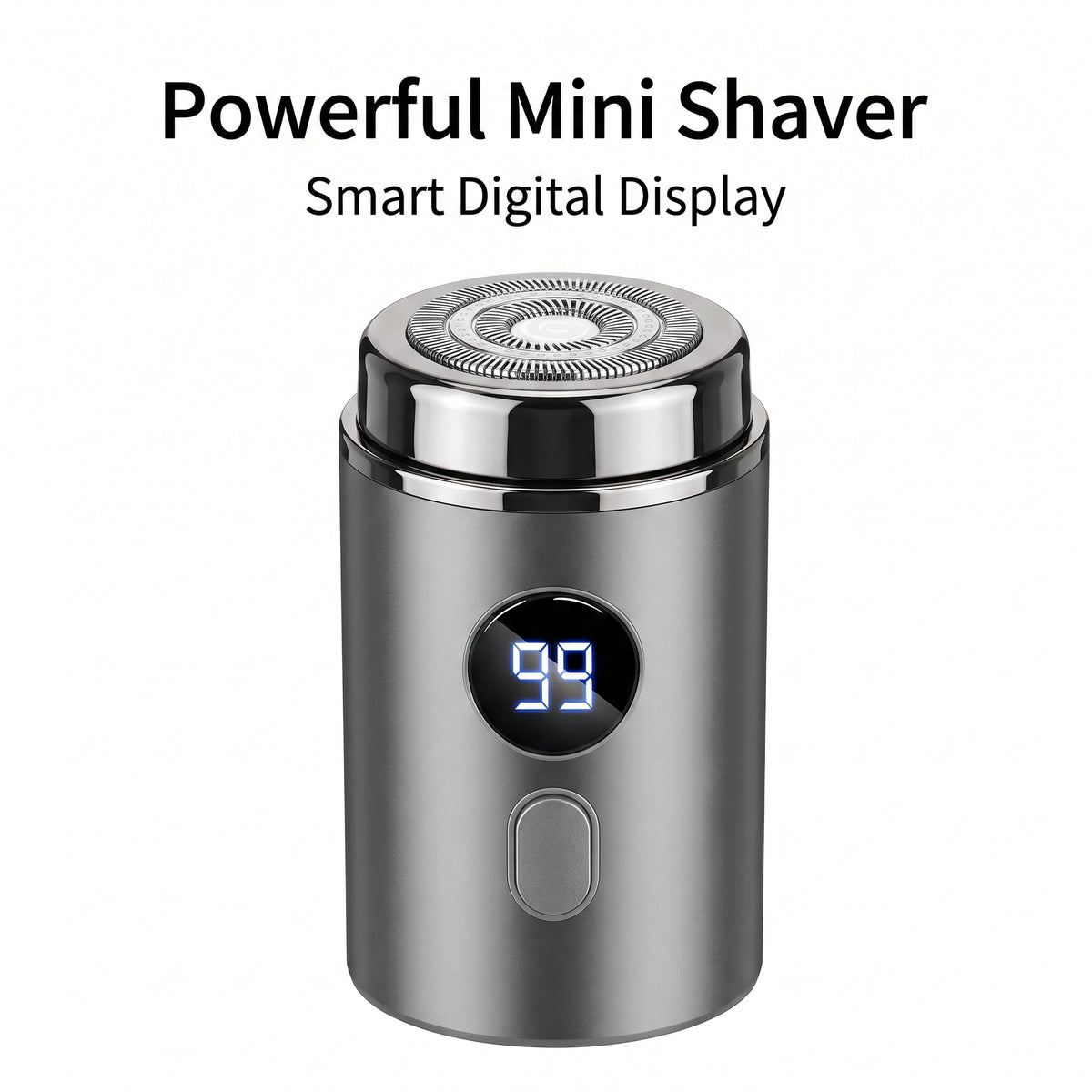 🔥Hot Promotion 49% OFF🔥Powerful Mini Electric Shaver With Digital Display