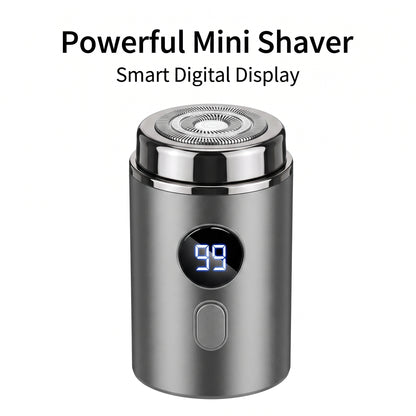 🔥Hot Promotion 49% OFF🔥Powerful Mini Electric Shaver With Digital Display