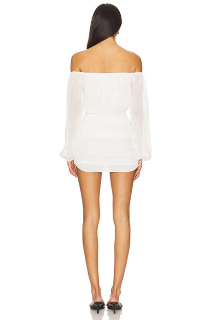 Allena Mini Dress - White