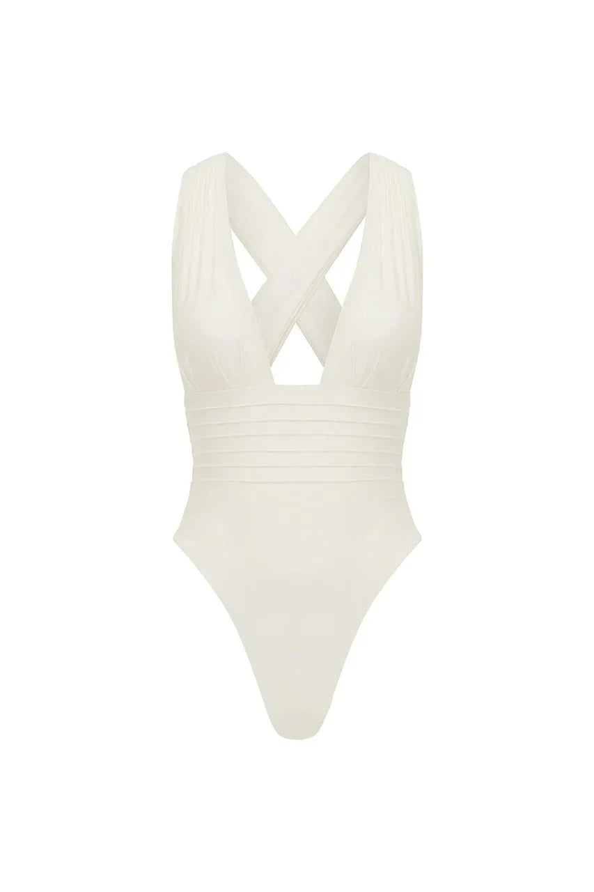 Cannes One Piece - Ivory