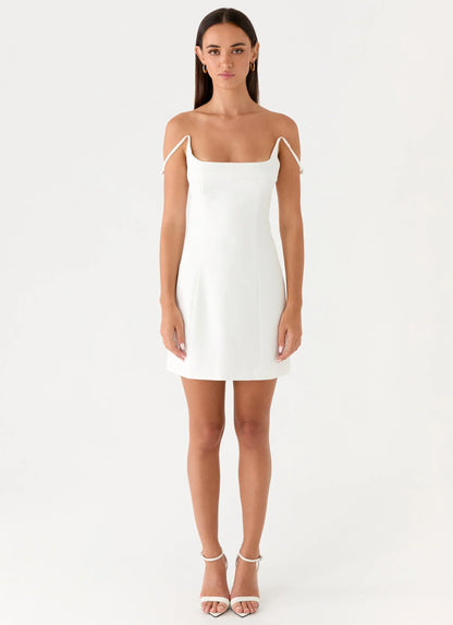 Caelia Mini Dress - White