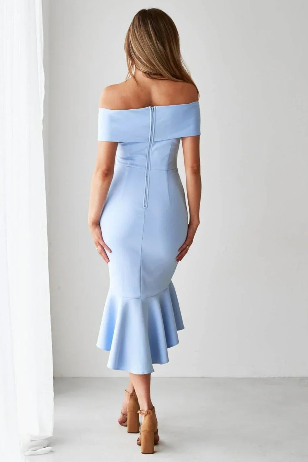 Brienne Dress - Baby Blue