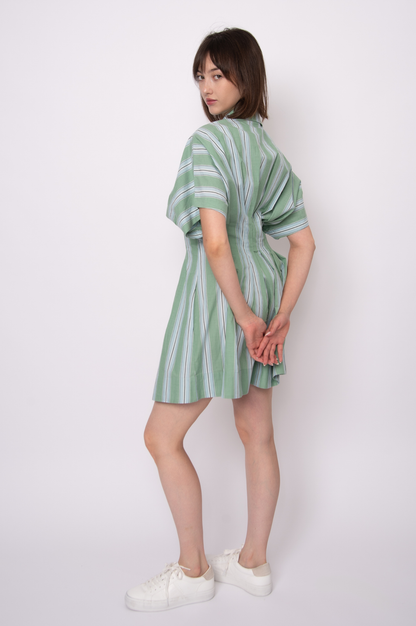 Lorine Stripe Mini Dress