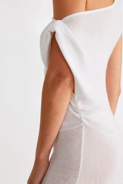 Calina Maxi Dress - White