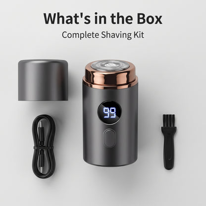 🔥Hot Promotion 49% OFF🔥Powerful Mini Electric Shaver With Digital Display
