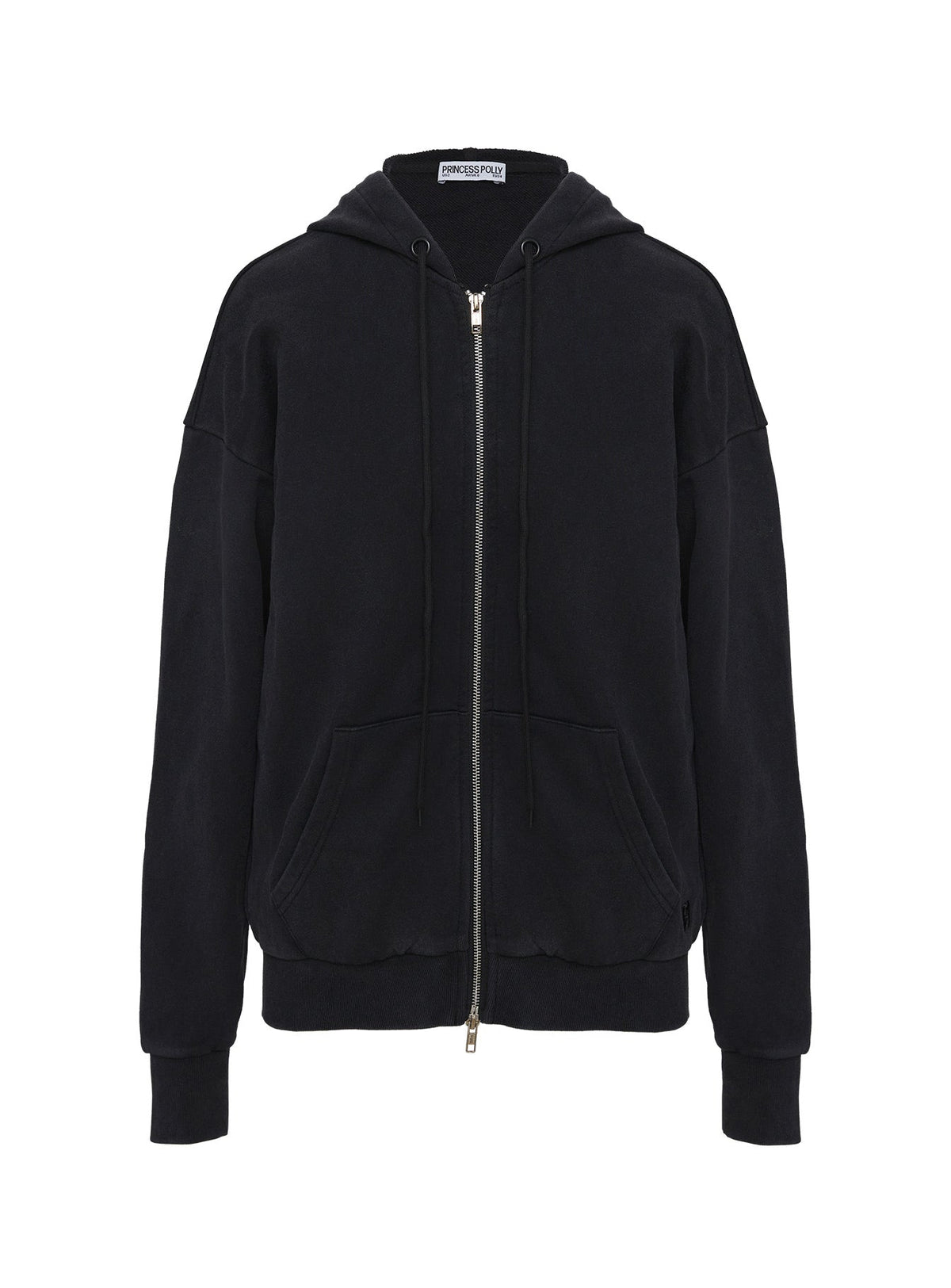 All Day Oversized  Hoodie Washed Black
