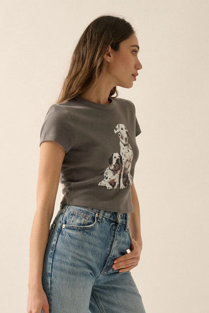 Dashing Dalmatians Thermal Graphic Baby Tee