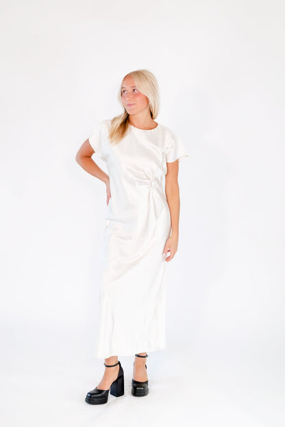 Champagne Knotted Dress ✧ Restocked