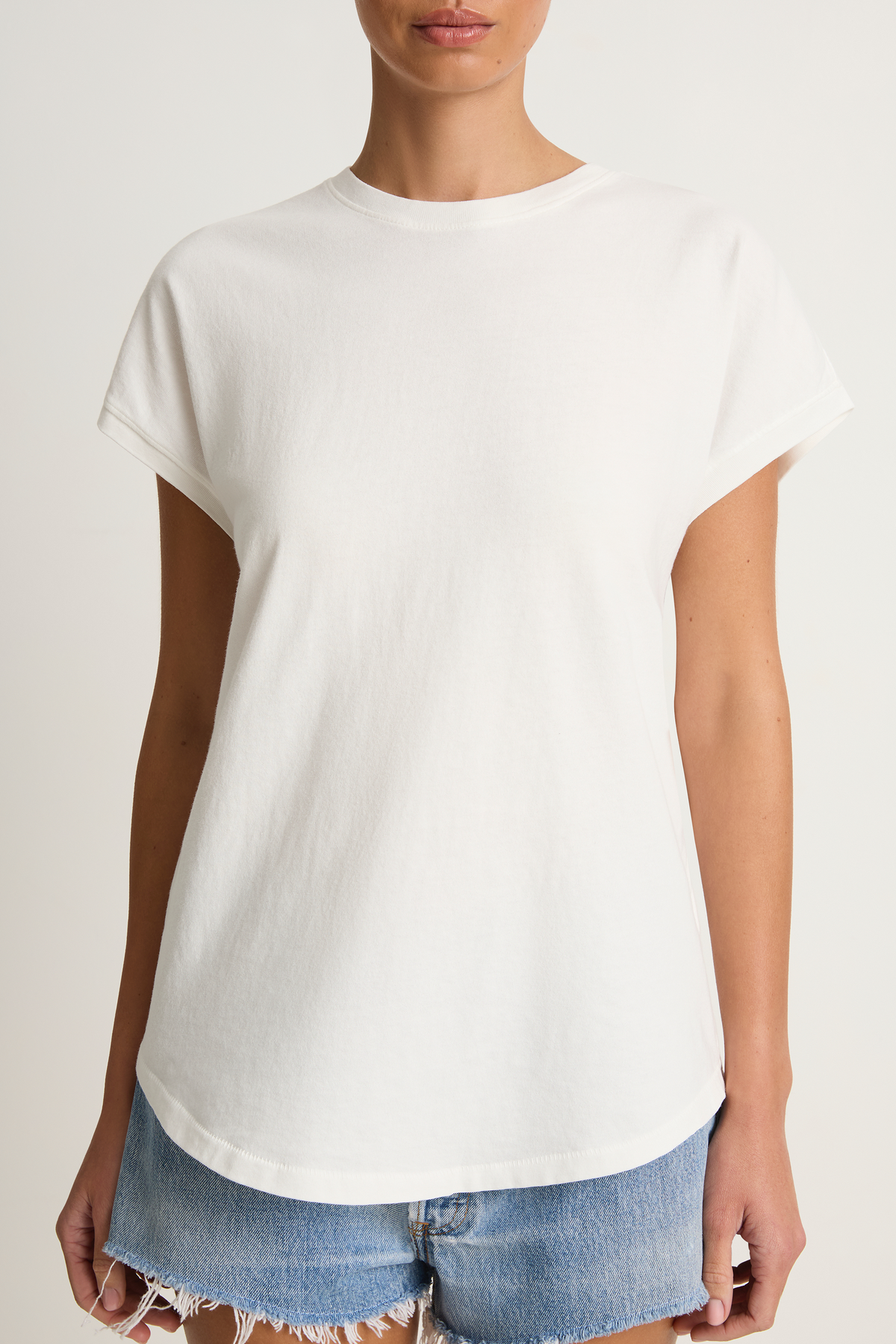 Le Bon Shoppe Ease Tee - Vintage White