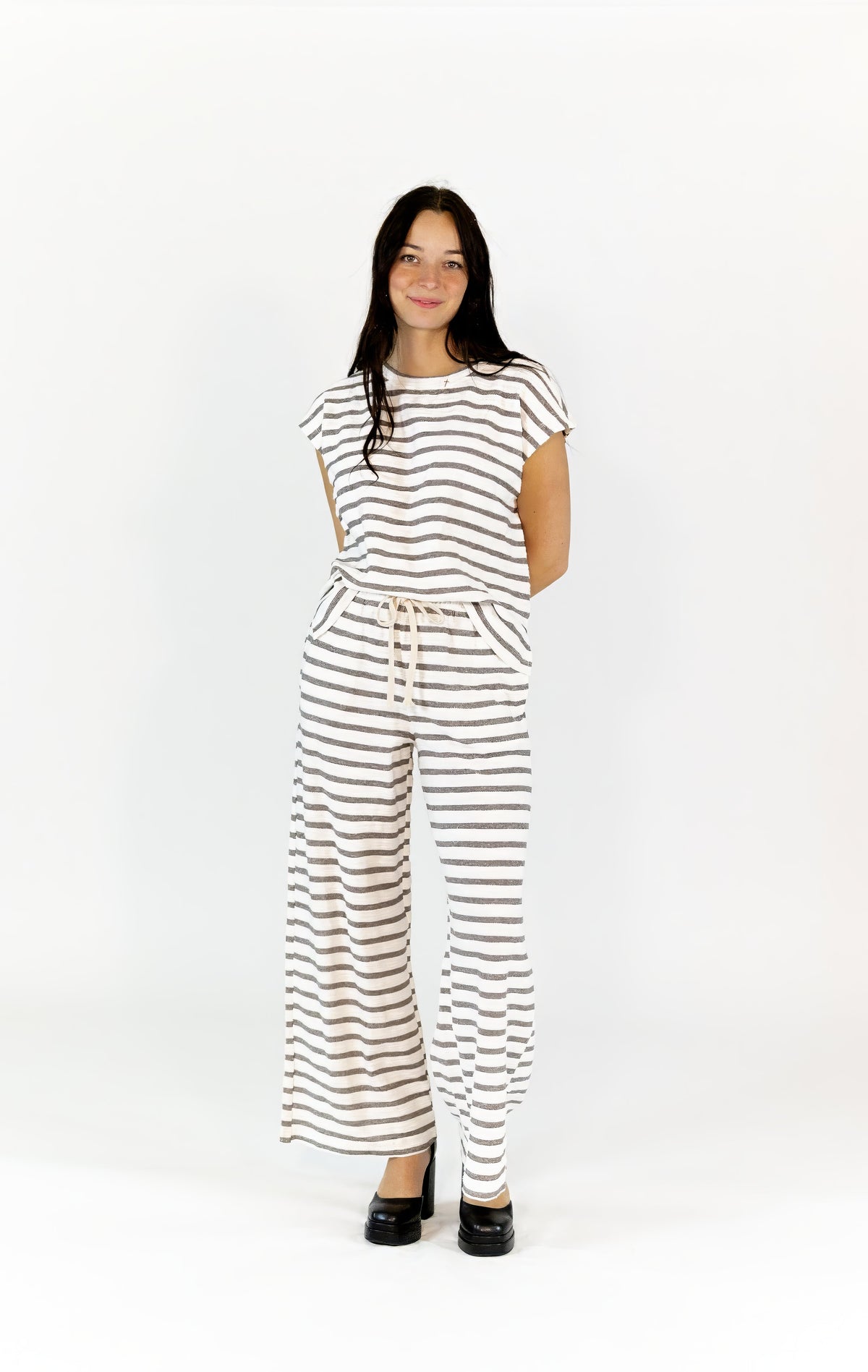 Chrissy Striped Set