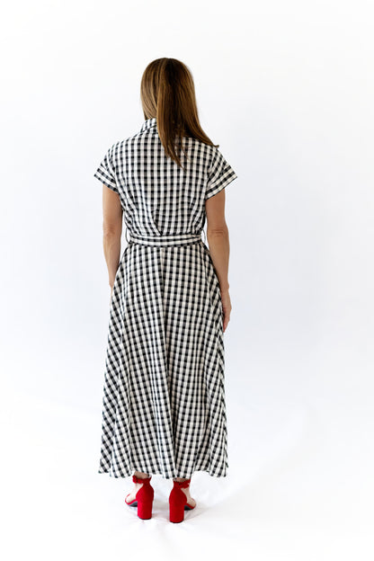 Joan Gingham Tie Waist Dress ⭐︎ Restocked