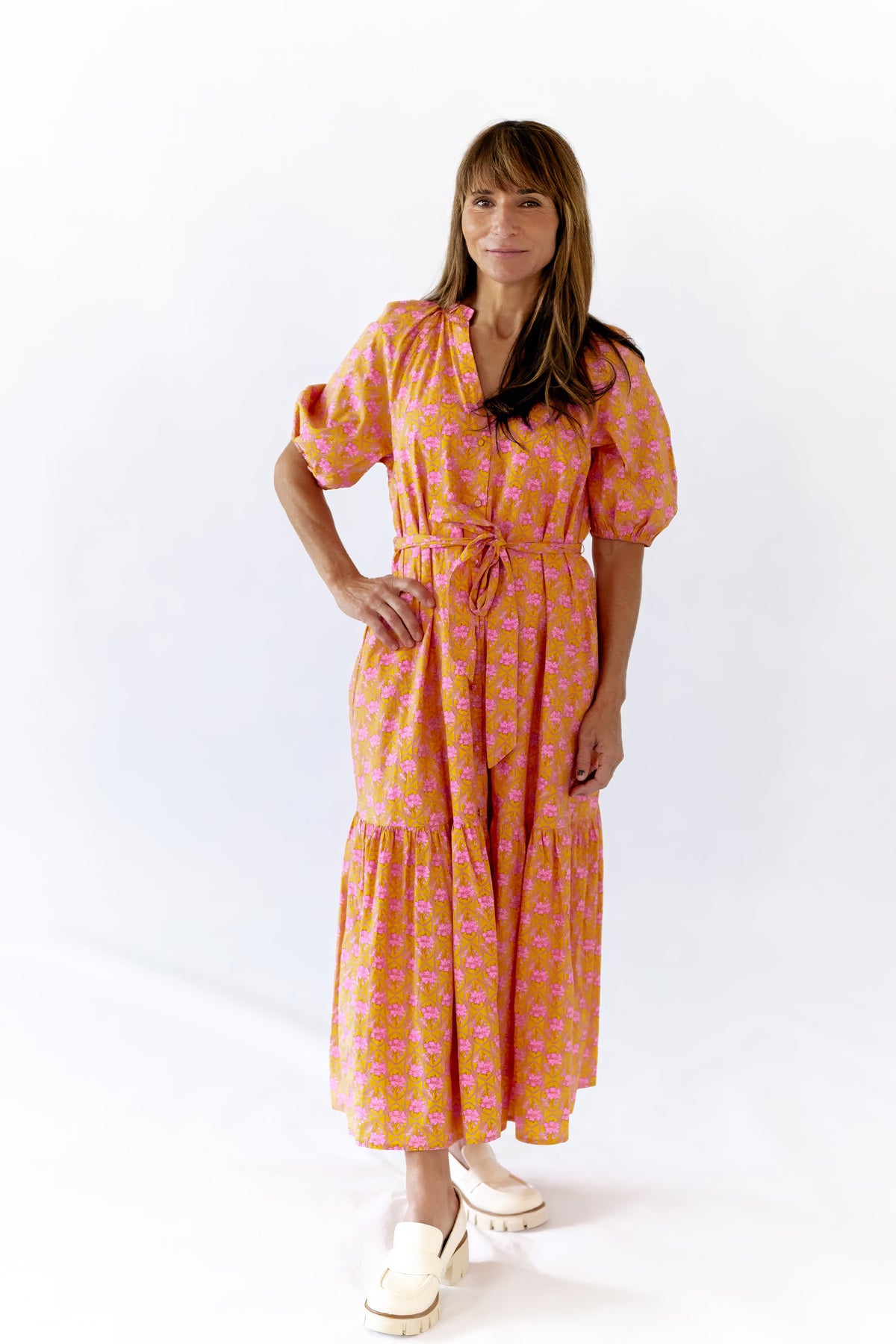 Davie Mosaic Midi Dress