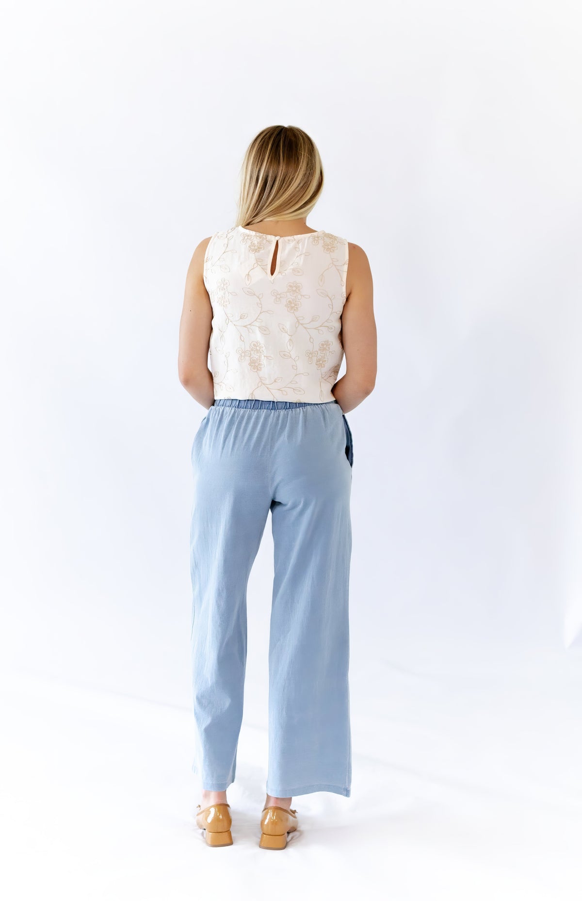 Parish Soft Denim Knit Pants