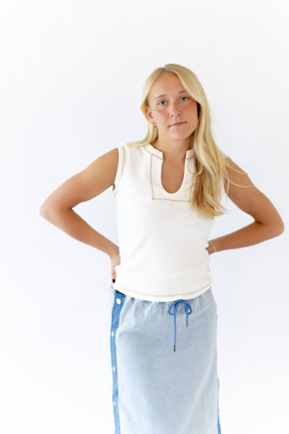 Cambria Denim Skirt ⭐︎ Restocked