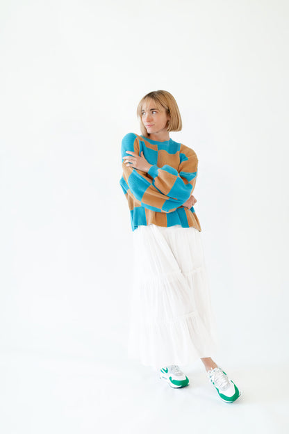 Devereux Checkered Sweater