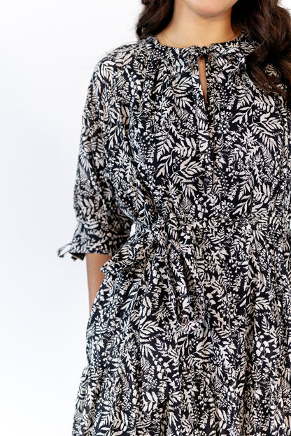 Joy Floral Midi Dress