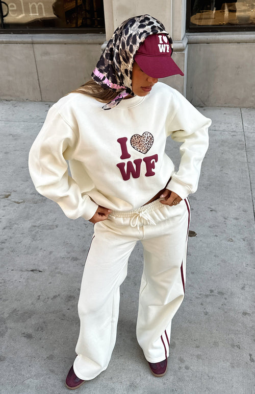 11th Street Concrete Jungle Oversized Sweater Cake Batter