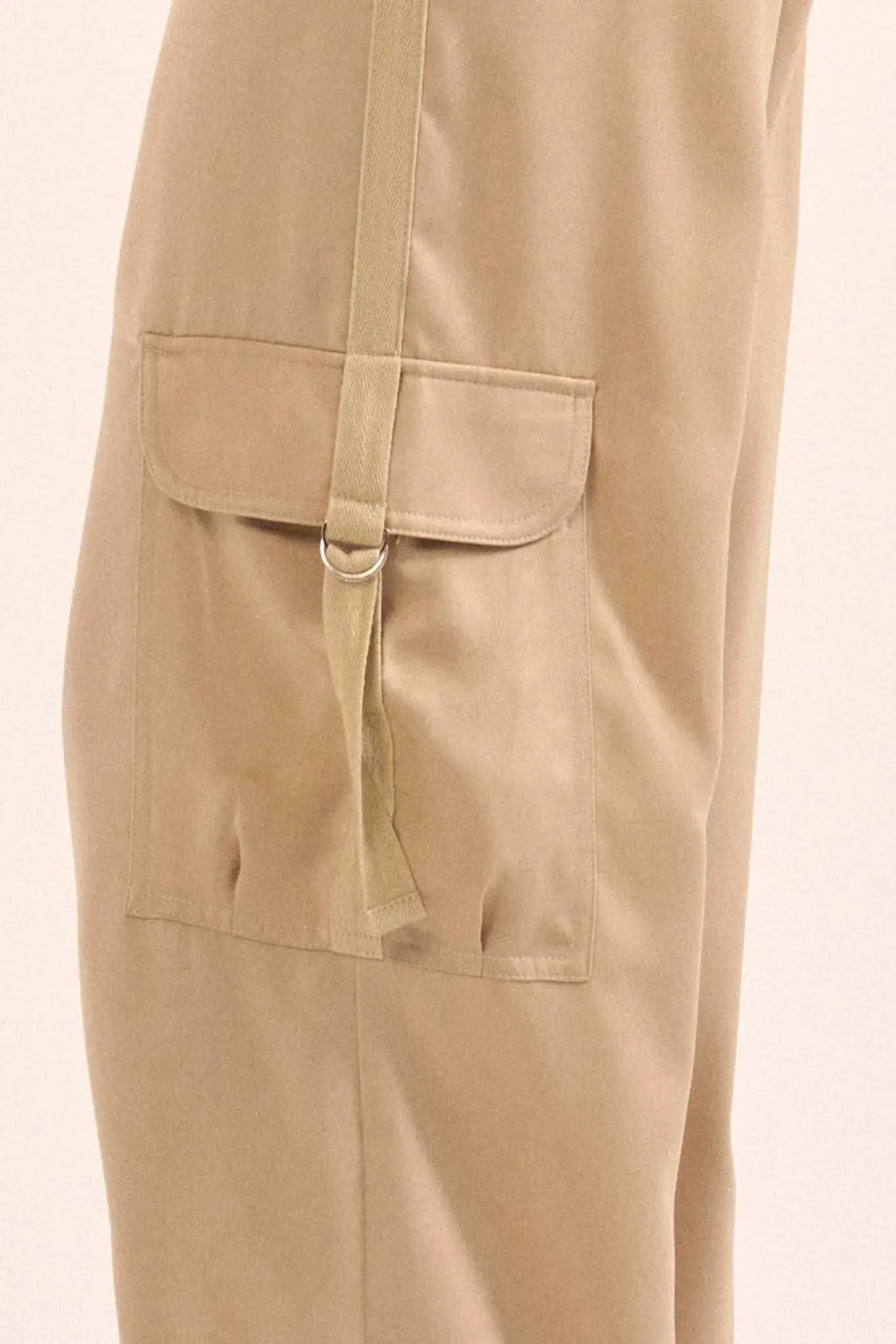 In the Pocket Matte Satin Cargo Pants