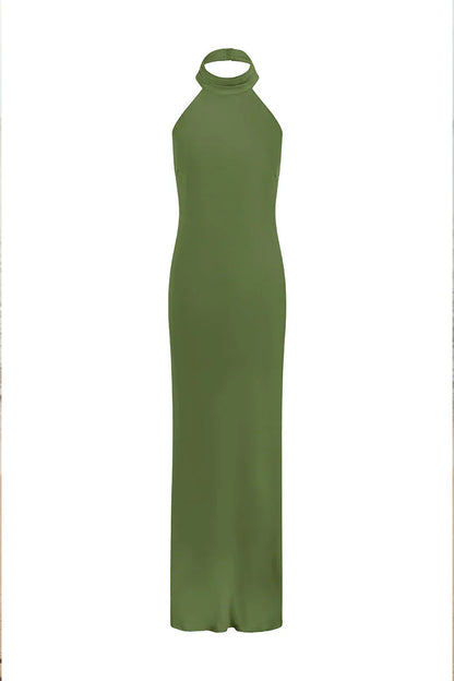Brigitte Maxi Dress - Olive