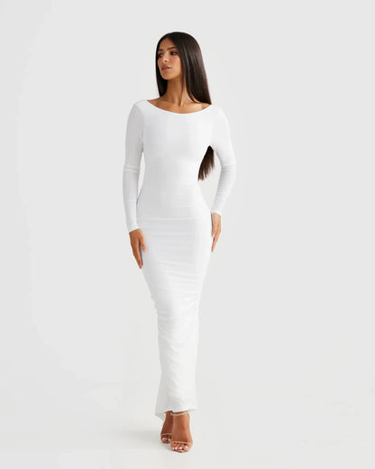 Camila Dress - White