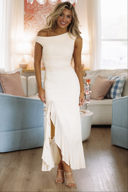Rosaline Maxi Dress - Light Yellow