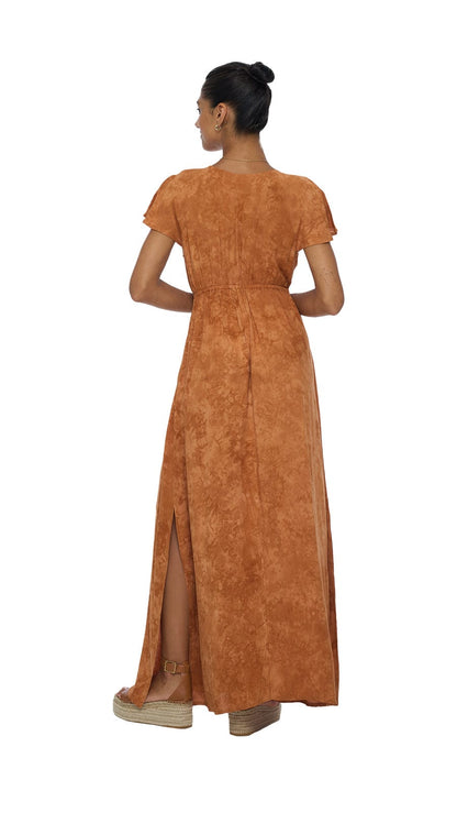 Leilani Bliss Maxi Dress - Hazy Nugget