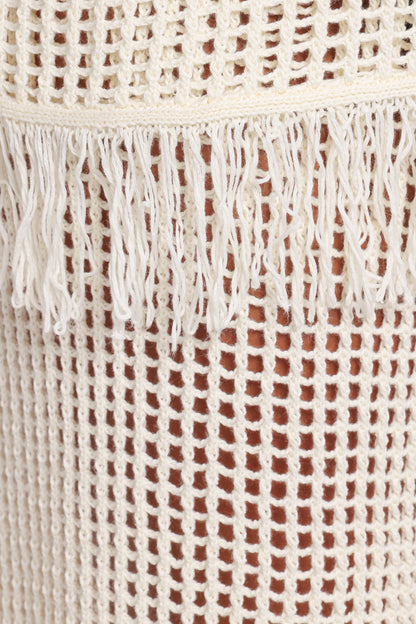 Lorna Knitted Top - Off White