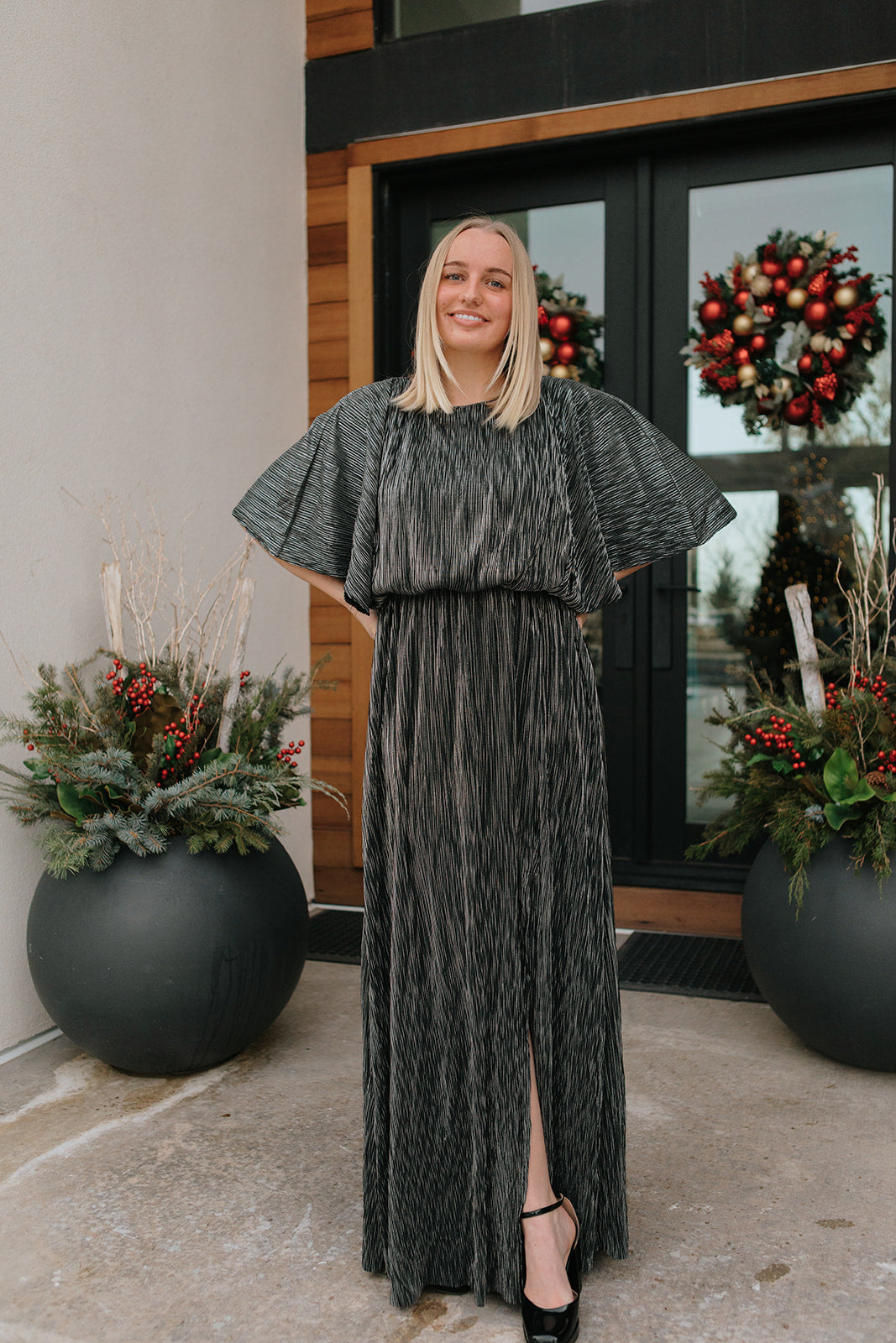 Darcy Metallic Dress